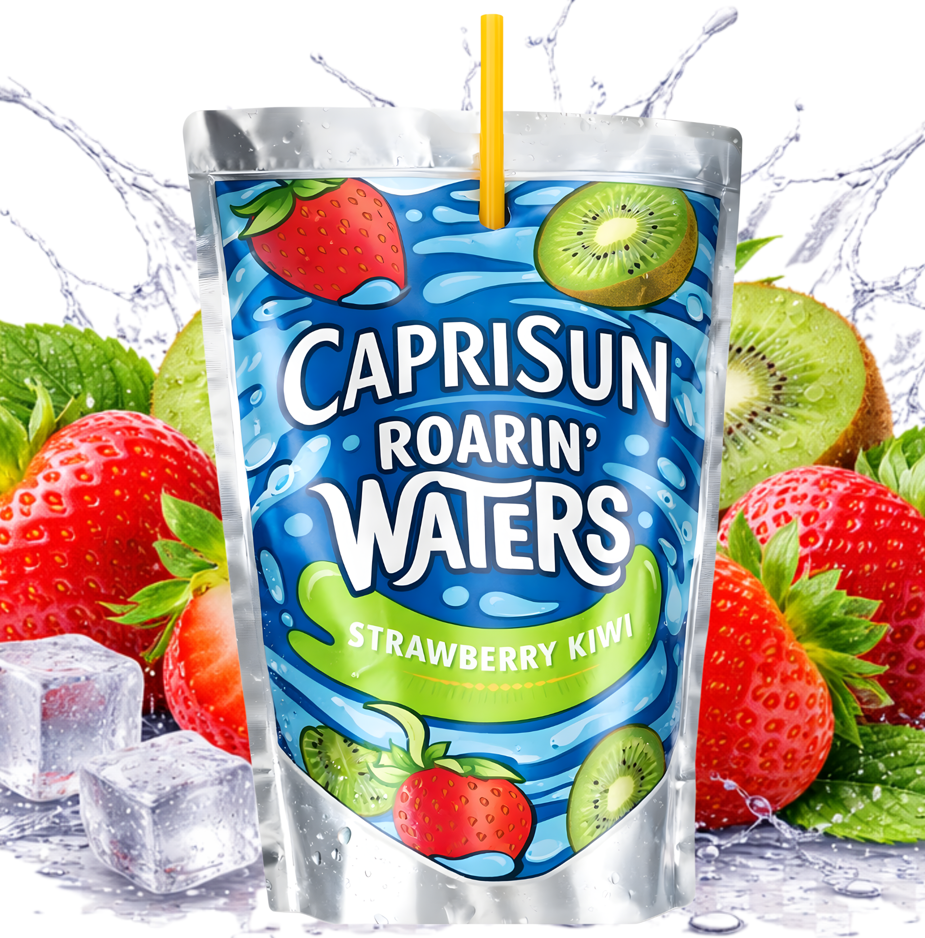 Capri Sun Roarin Waters Strawberry Kiwi USA 177ml Getr nk 